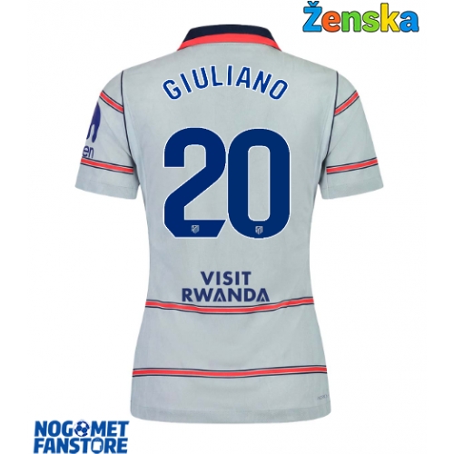 Atletico Madrid Giuliano Simeone #20 Rezervni Dres za Ženska 2026-27 Kratak Rukav